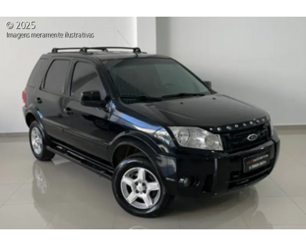 Foto de Veículo Ford / Ecosport XLT 1.6 Flex, ano/modelo 2008/2008, cor preta, álcool/gasolina