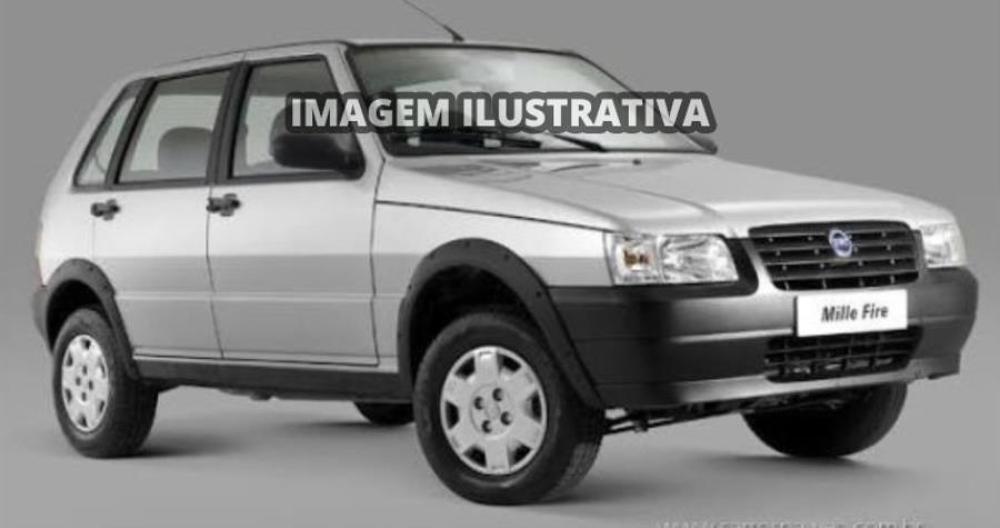 Veículo Fiat / Uno Mille Fire Flex, ano/modelo 2007/2008
